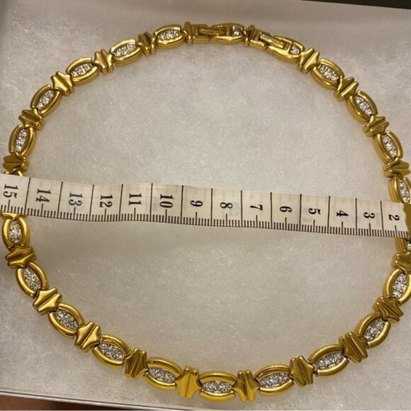 Elegant Gold and Silver Necklace - Picture 5 of 5